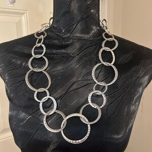 Elegant Silver Chain Necklace